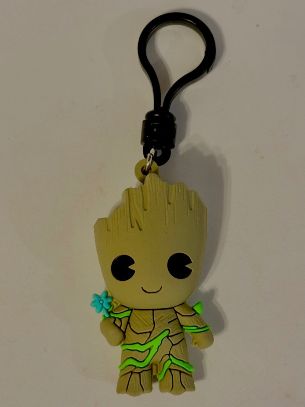Marvel Guardians of the Galaxy Groot Bag Clip Keychain Collectors Series Flower